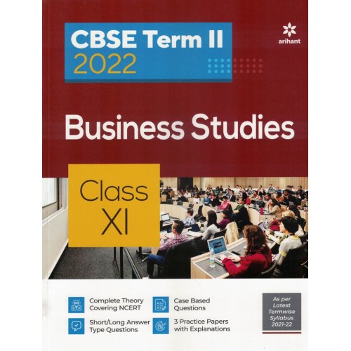 ARIHANT CBSE TERM 2 2022 BUSINESS STUDIES CLASS 9 KS01657 