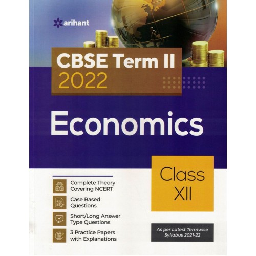 ARIHANT CBSE TERM 2 2022 ECONOMIC CLASS 12 KS01674 