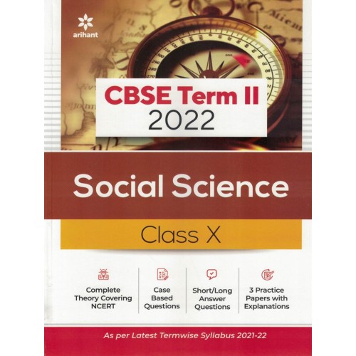 ARIHANT CBSE TERM 2 2022 SOCIAL SCIENCE CLASS 10 KS01665 