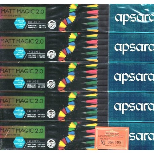 Apsara Matt Magic Pencils (Pack of 5) 
