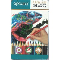 Apsara Premium 14 Colour Pencils KS01308
