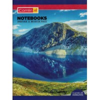 Note book camlin 180 Page  A4  Crown Double Line Size 24 x 18 KS00144A (Pack of 6 Notebooks)