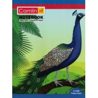 Note book camlin 180 Page  A4  Crown Medium Square Line Size 24 x 18 KS00144C  (Pack of 6 Notebooks)