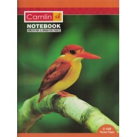 Note book camlin 180 Page  A4  Crown Unruled Size 24 x 18 KS00144E (Pack of 6 Notebooks)