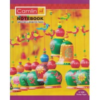 Note book camlin 180 Page  A4 Jumbo Singe Line Size 25.5x20.5 KS00138 (Pack of 6 Notebooks)