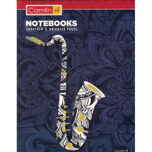 Note book camlin 240 Page A4 Big Single Line Size 29.7x21cm KS00347 (Pack of 6 Notebook)