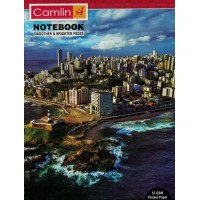 Note book camlin 392 Page A4 Big Singe Line Size 29.7x21cm KS00349 (Pack of 6 Notebook)