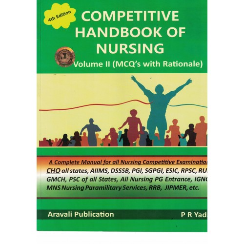 Competitive Handbook of Nursing Volume 2 By P.R. Yadav KS01437