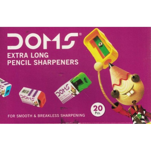 Doms Extra Long Pencil Sharpeners (Pack of 3) KS01384
