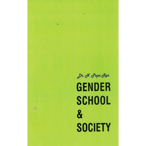 Gender School And Society By Papa Rao KS01358