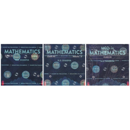 MATHEMATICS CLASS 12 th VOLUME 1 AND 2 WITH MCQS 2023