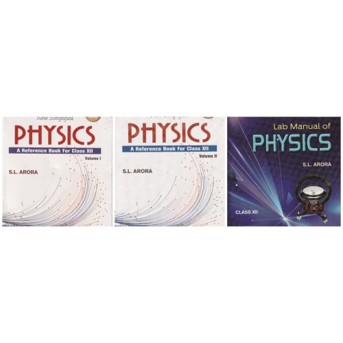 NEW SIMPLIFIED PHYSICS FOR CLASS 12TH VOLUME 1 AND 2 WITH LAB MANUAL 2023