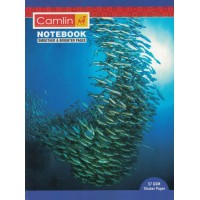 Note Book Camlin A4 Crown 172 Page Five Line KS00144D (Pack of 6 Notebooks)