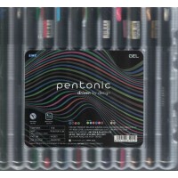 Pentonic Colour GEL 12 Pen (Pack of 1) KS01390