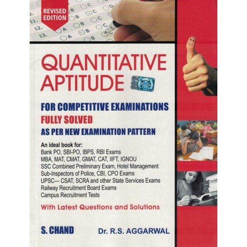 Quantitative Aptitude  Fully Solved By R.S.Aggarwal KS00241 